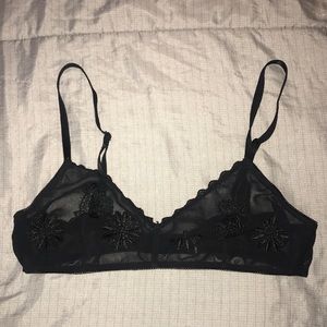 Black Shear Bralette